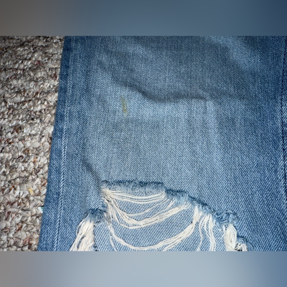 We The Free Light Blue Denim Jeans Maggie mid rise size 26 - Picture 5 of 11